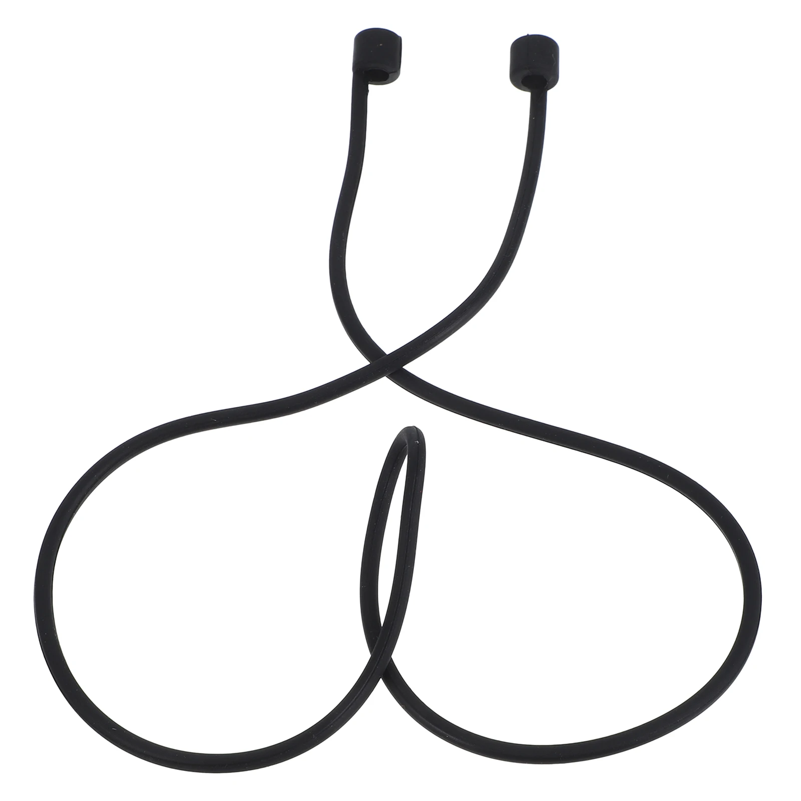 

Earphones Anti-lost Rope Strap Holder Black Buds Replacement Earbud Tips Silicone Lanyard Earplugs Concert Music Sky Blue