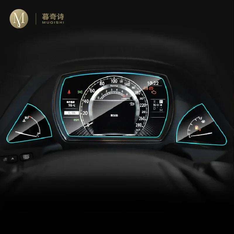 For Lexus LS500 LS500h 2017-2020 Car Interior Central control screen Anti scratch transparent TPU protective film GPS navigator