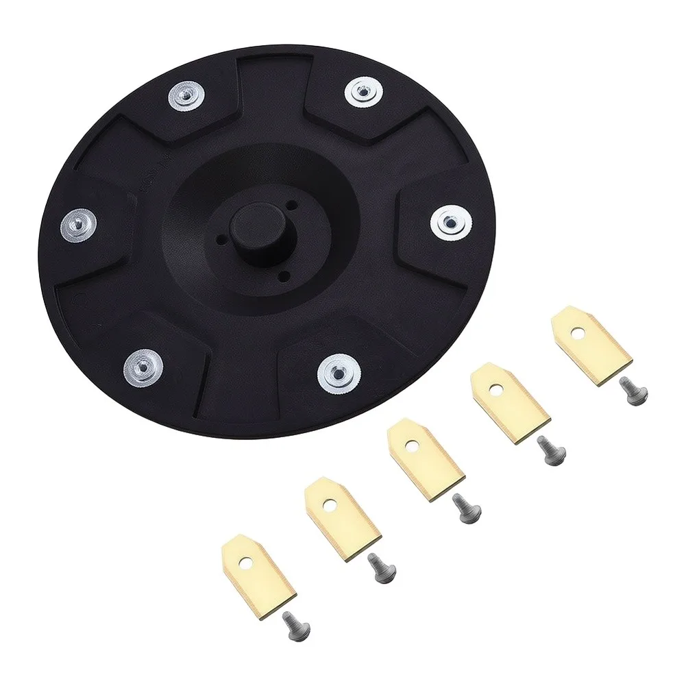 For Segway for navimow I105E Mower Blade Kit For Lawn Care 6 Mounting Holes Wear Resistant Material Robust Plastic Build