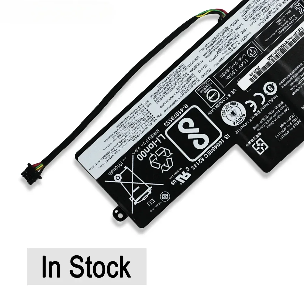 NUOVA Batteria Del Computer Portatile 45N1112 per Lenovo ThinkPad T440 T440S T450 T450S X240 X240S X270 X260 X250 L450 T460 T550 W550 X230S 11.4V