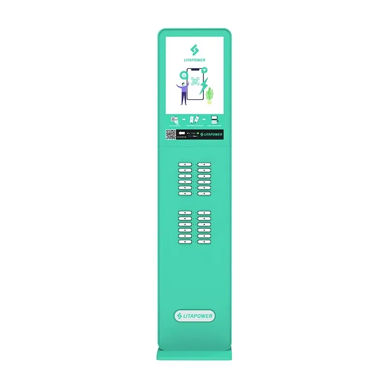 

Large Power Bank Vending Machine 24 Ports Sharing Phone Charging Station Portable Mobile Power Bank Shared