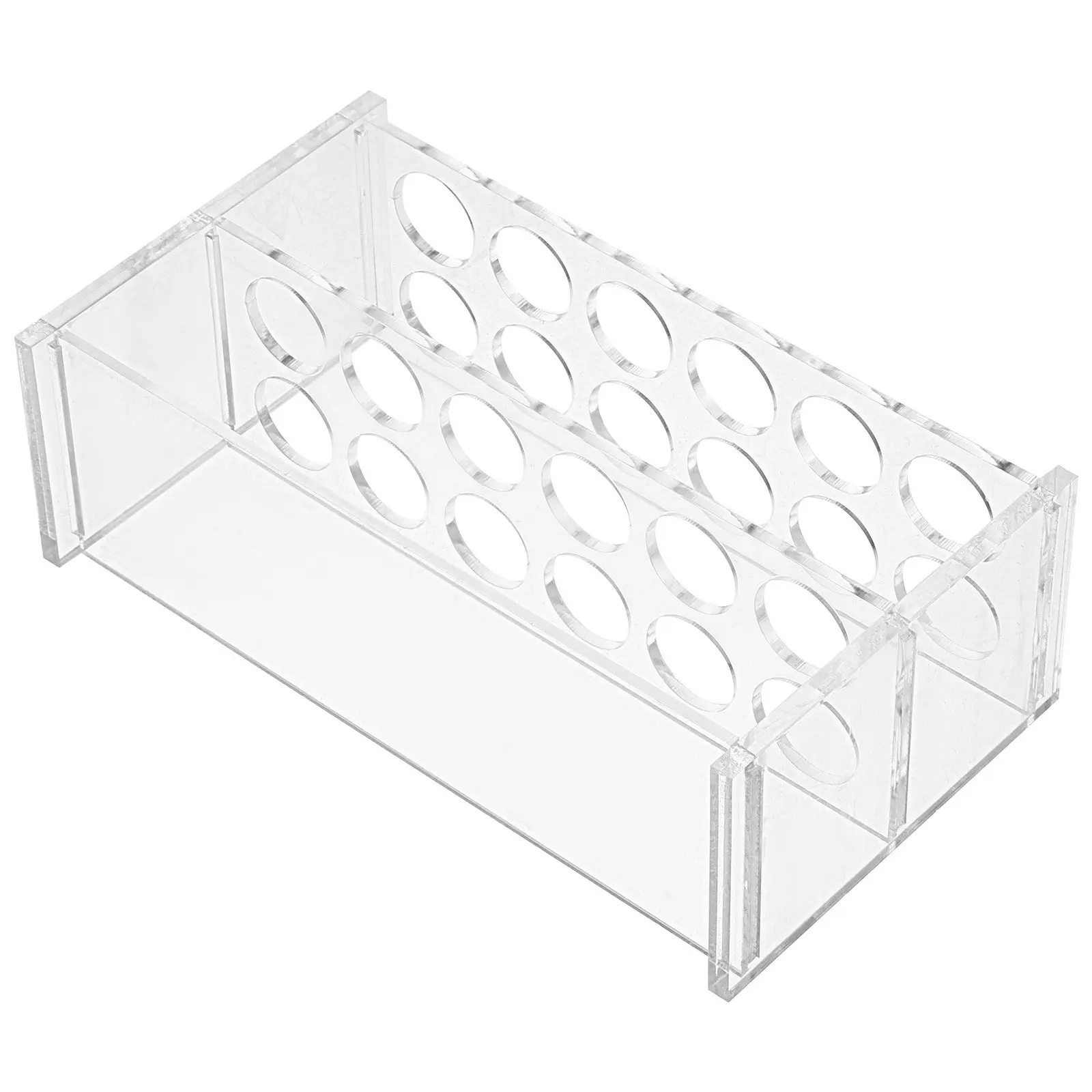 6 Slots Test Tube Holder Durable Centrifuge Tube Organizer Lightweight Lab Storage Solution Test Tubes Rack Sampling Tubes Rack
