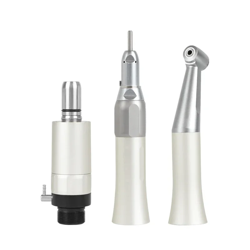 LXG146 Den tal Low Speed Contra Angle 1:1 Straight External Water Spray Air Motor Operation 2 Hole Airotor Handpiece Den tal