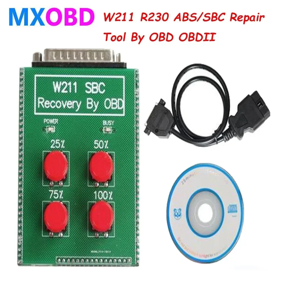 New W211 R230 ABS/SBC Tool Repair Code C249F For Mercedes for Benz Obd SBC Reset Tool For Benz SBC Repair Tool