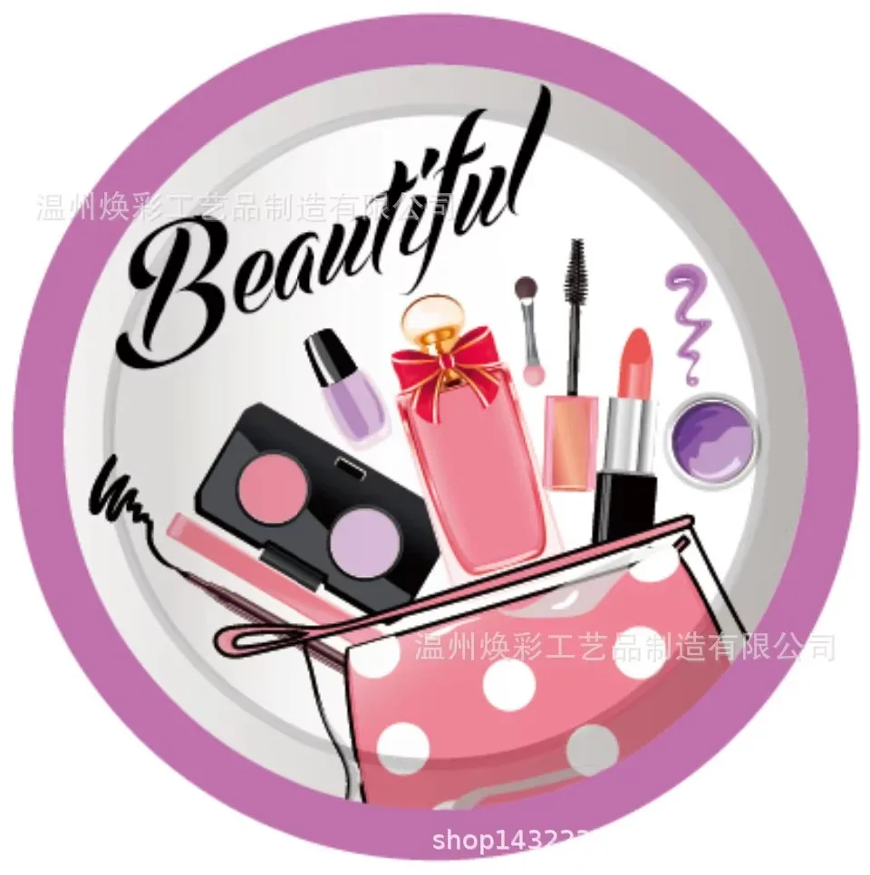 Make up Girl Birthday Party Decoration Paper Plate Cup Napkin Banner Balloon Background For Her Baby Shower Party Supplies Gift