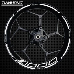 Suitable for Motorcycle Z800 Z900 Z1000 Wheel Hub Personality Modified Car Rim Steel Ring Sticker Applique