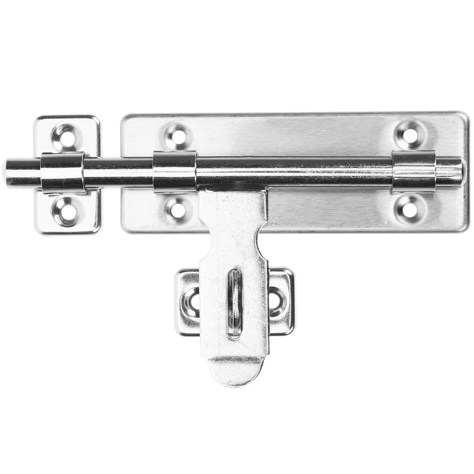 

2Pcs Sliding Door Bolt Latch Stainless Steel Lock for Bathroom Bedroom Indoor Security Door Locks Heavy Duty Rust Resistant