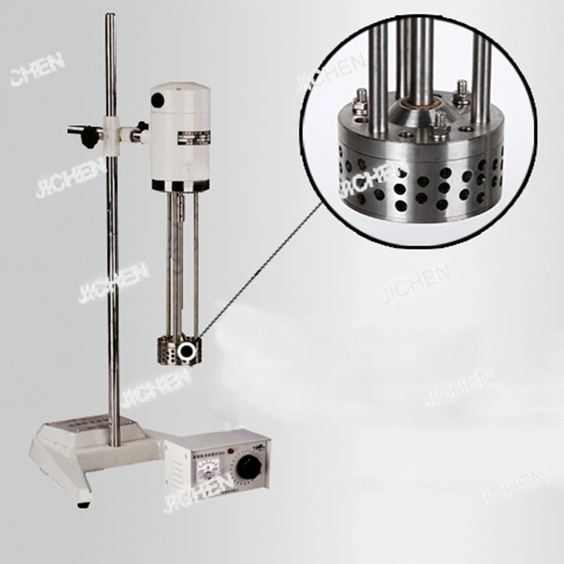 

High Speed Cosmetics Emulsifying Mixer Solid / Liquid / Powder Homogenizer Shearing Machine AC220V/50Hz JRJ300-I