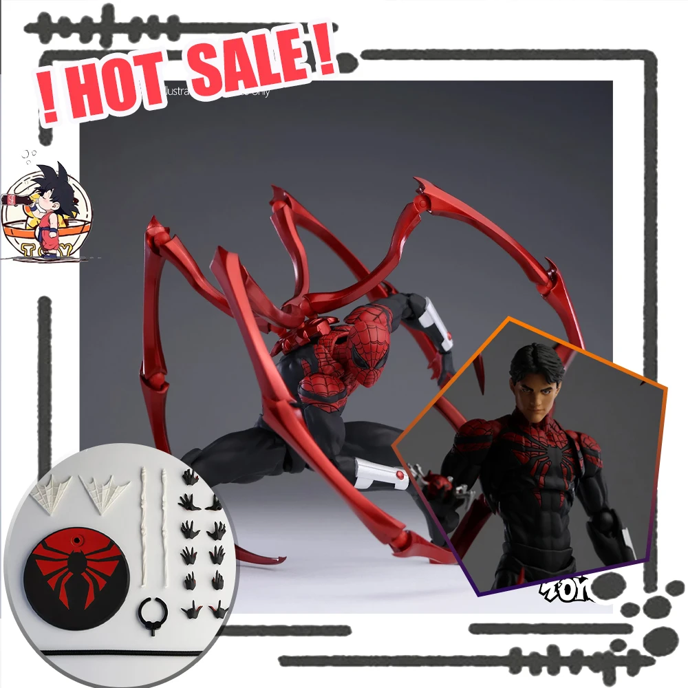 

NEW MESS Toys Superior Spider Man Messtoys Spiderman Doctor Octopus Peter Parker Neighbor Anime Action Figure Xmas Gift Toy Kid