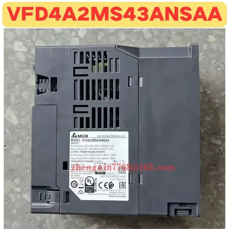 Função normal usada do conversor de frequência VFD4A2MS43ANSAA testado OK