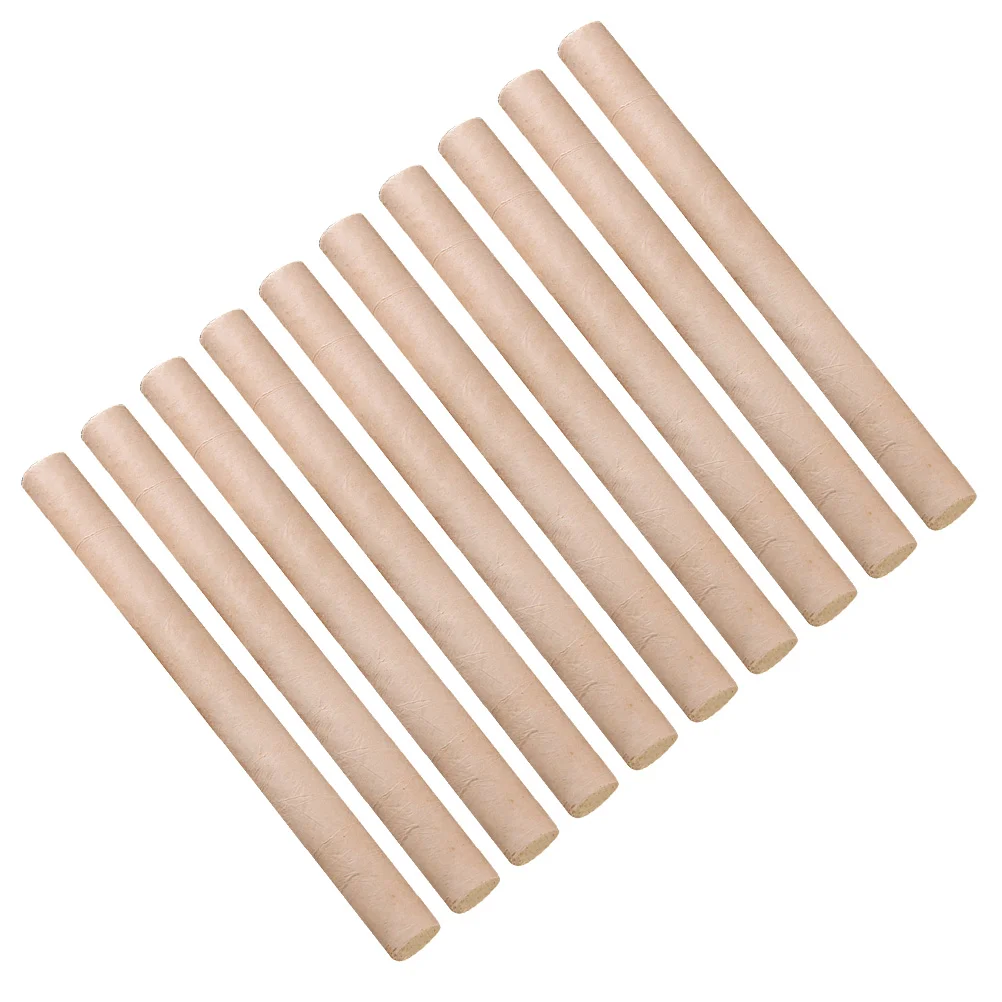 10 Pcs Handmade Moxibustion Strip Handcraft Smokeless Moxa Stick Sticks Chinese Column