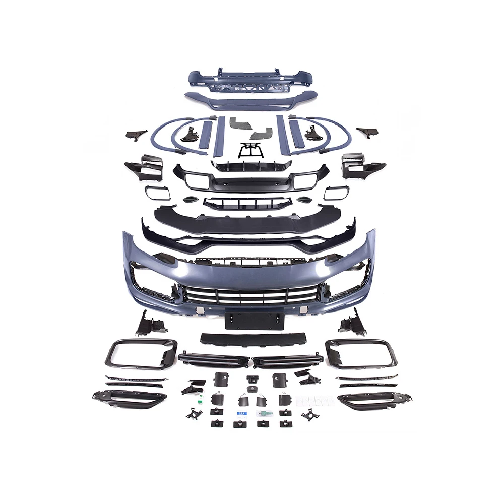 

2018-2023 for Cayenne 9Y0.1 9YA E3 Turbo-style Techart Bodykit Car Bumper High Quality Front Rear Bumper Facelift Base SUV