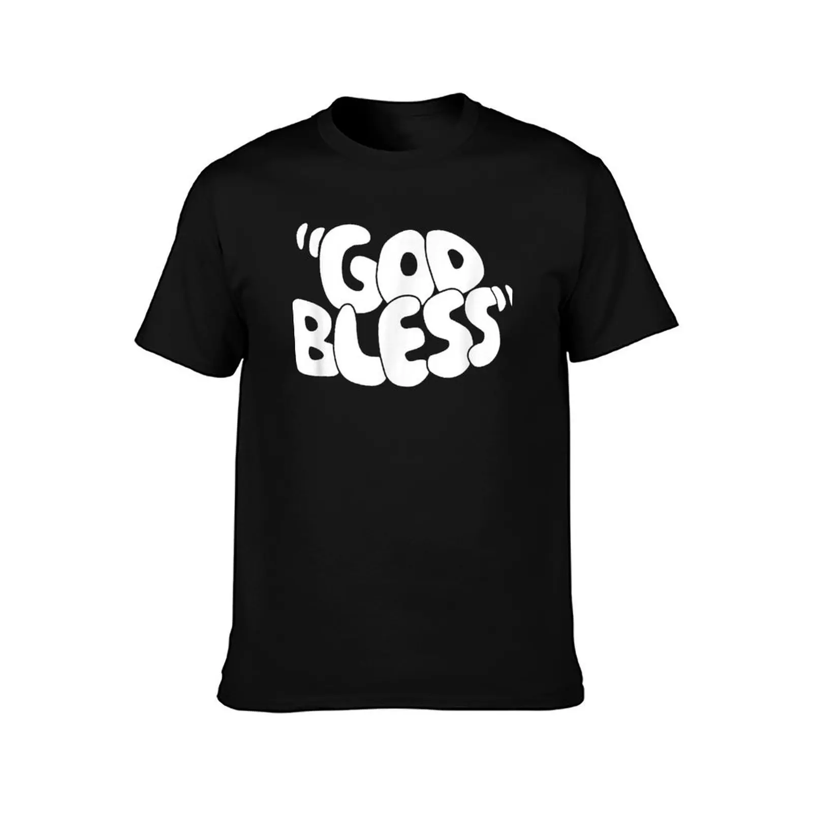 Sal Vulcano God Bless T-Shirt Work Comfort for Men T-Shirt