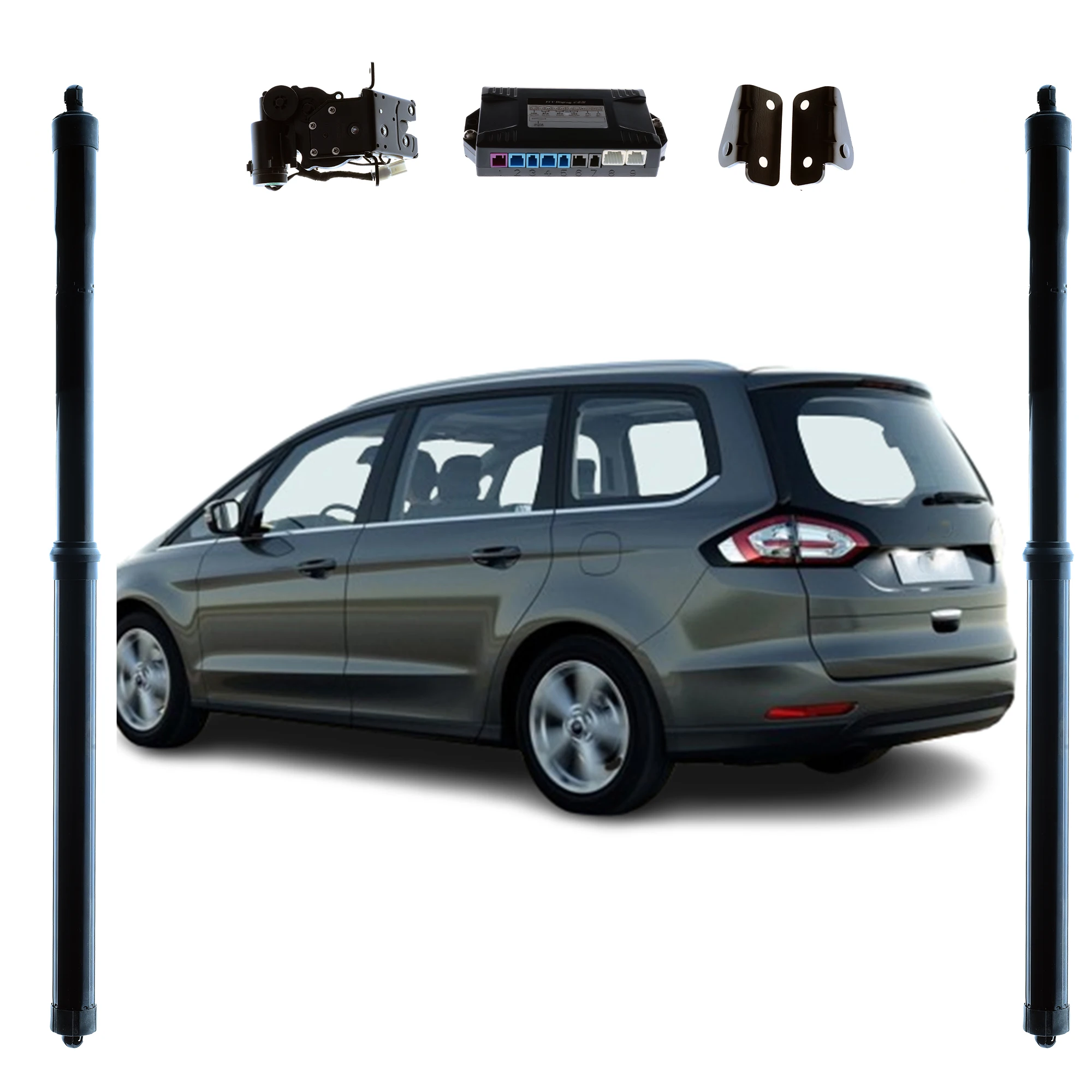 

Подъемник багажника Power Tail Gate для Ford Galaxy 2015-2023, электрическая задняя дверь, автоматический подъемник, открывающиеся крышки багажника