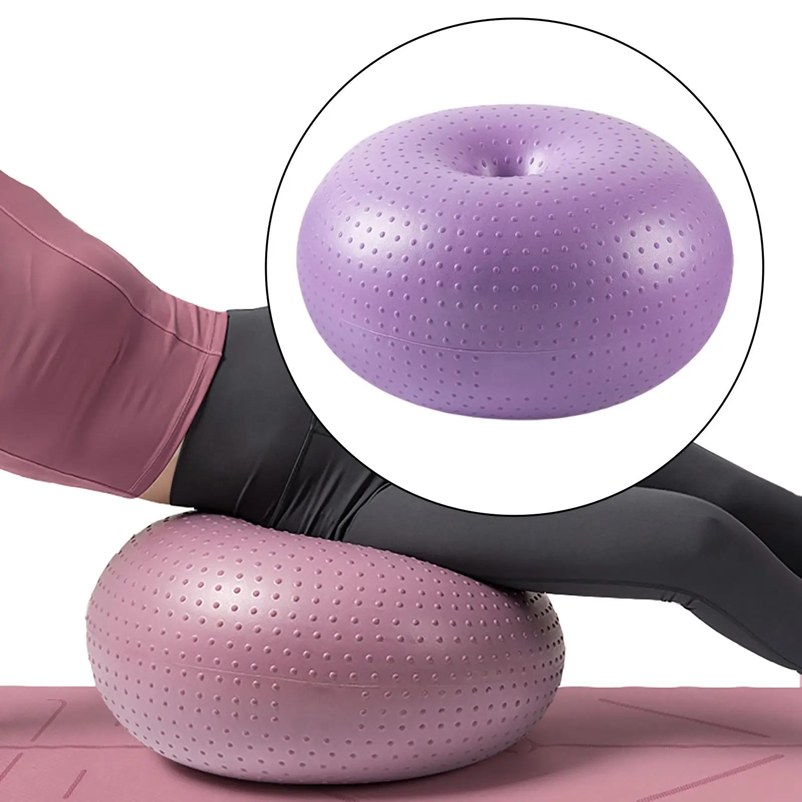 Yoga Ball Sport Fitness Ball Pilates Donut Balance for Classroom Training