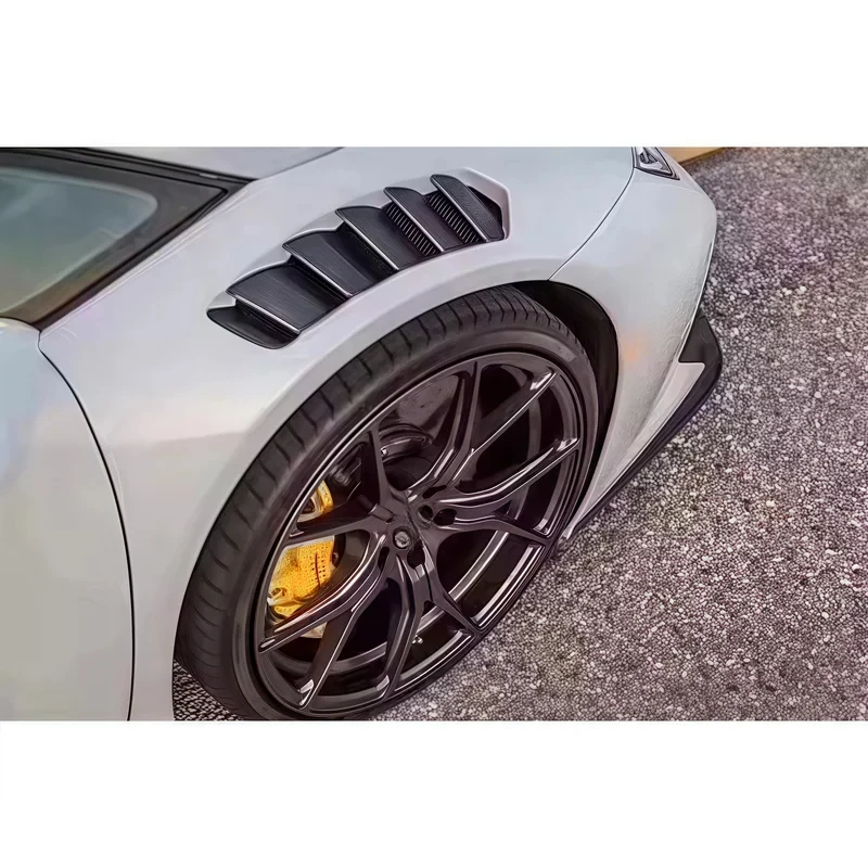 

High Quality V Style Dry Carbon Fiber Fender Mudguard for LP580 P610 EVO