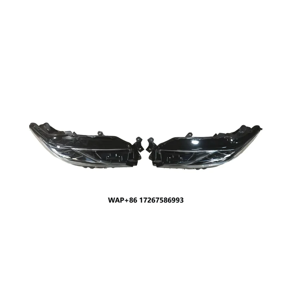 12V Auto Car Bodykit for  for Camry US Version Front Bumper Lip & Headlights Replacement