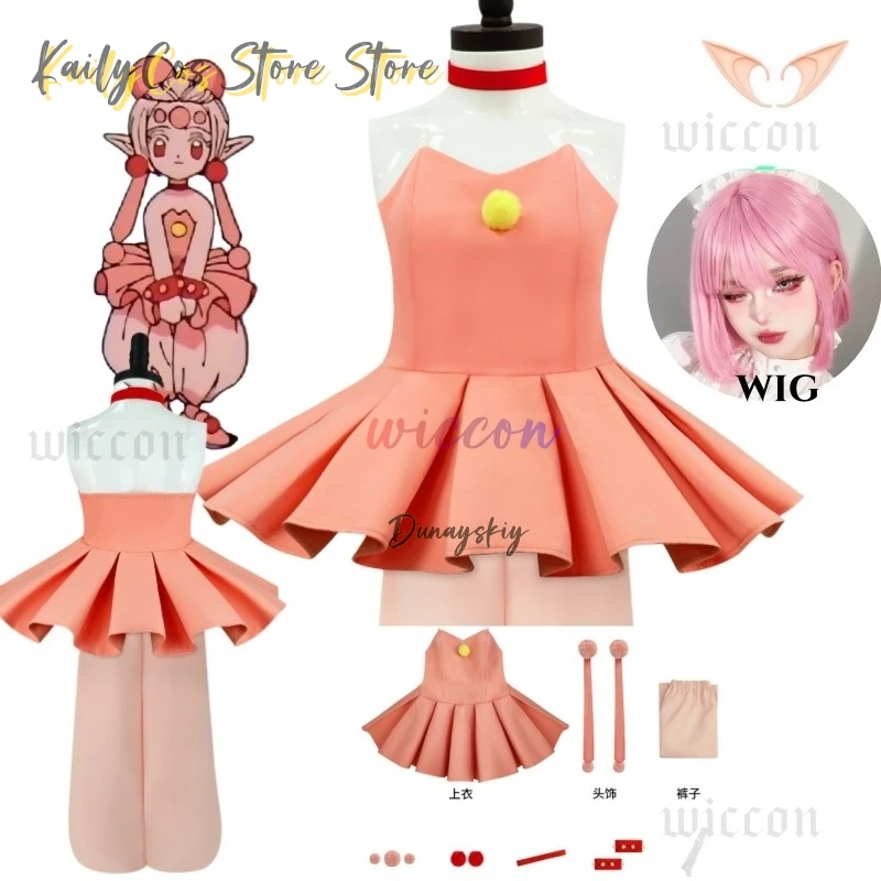 

Anime Cardcaptor THE POWER Cosplay Costume Sakura Clow Card Roleplay Suit Kawaii Uniform Dress Pants Accessories Set Girls Women