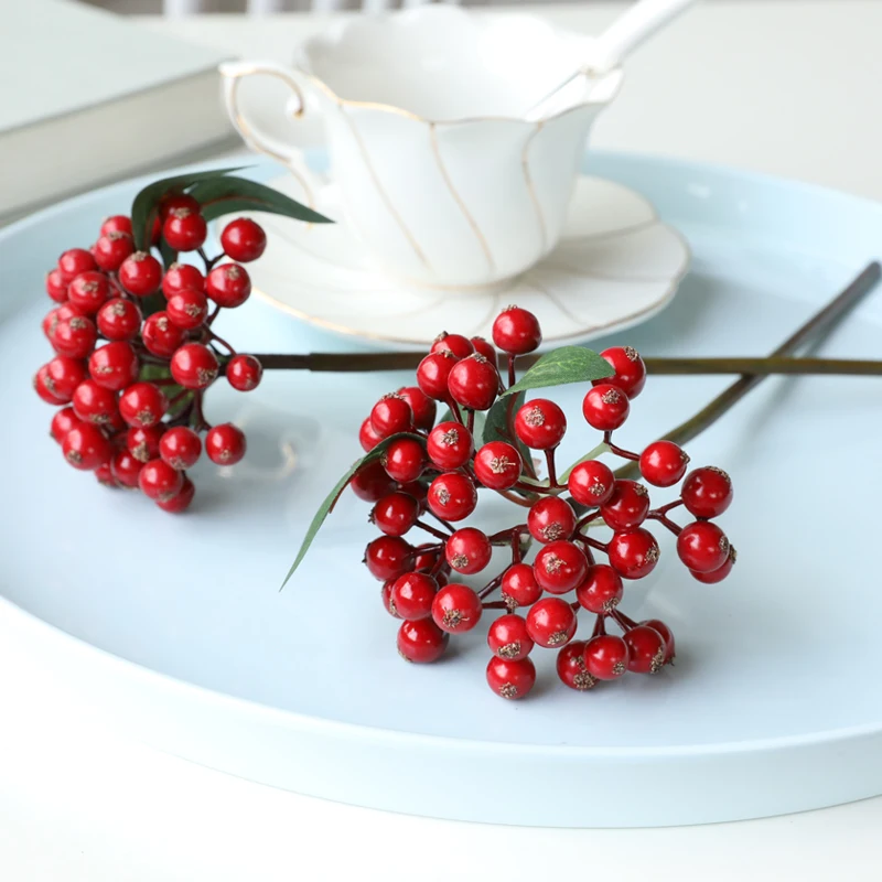 INS Simulation Berry Simulation Fruit Blueberry Photography Shooting Props Home Decoration Diy Bouquet Materials