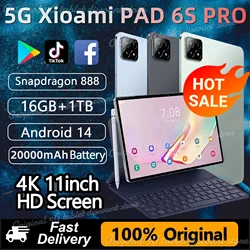 2024 Oryginalna wersja globalna Xioami Pad 6S Pro Tablet 11 cali HD 4K Android 14 16GB+1T 20000mAh 5G Dual SIM WiFi GPS Tablet PC