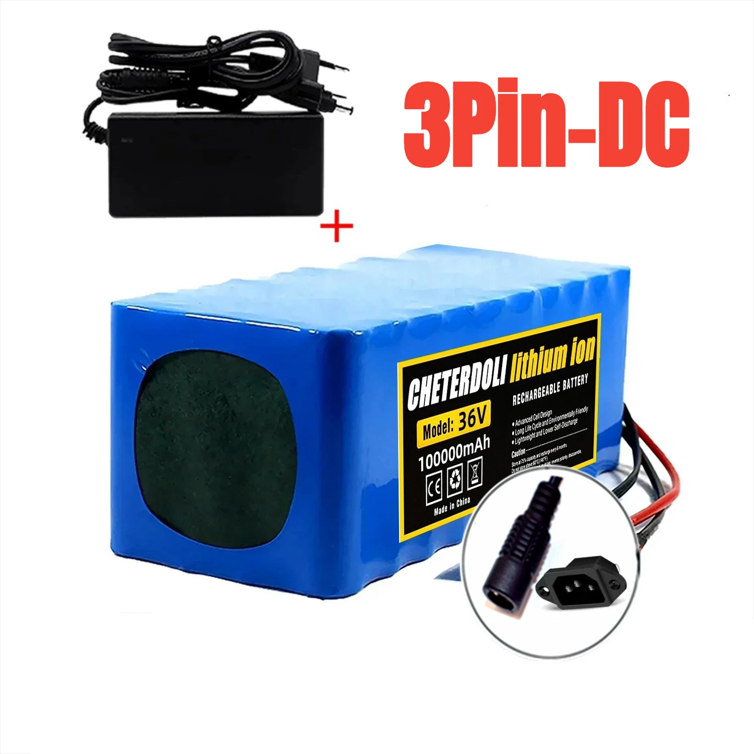 10S 4P 36V 100000Mah Elektrische Scooter Lithium Batterij 18650 Batterij 36V 100ah Elektrische Scooter Scooter Batterij 36V