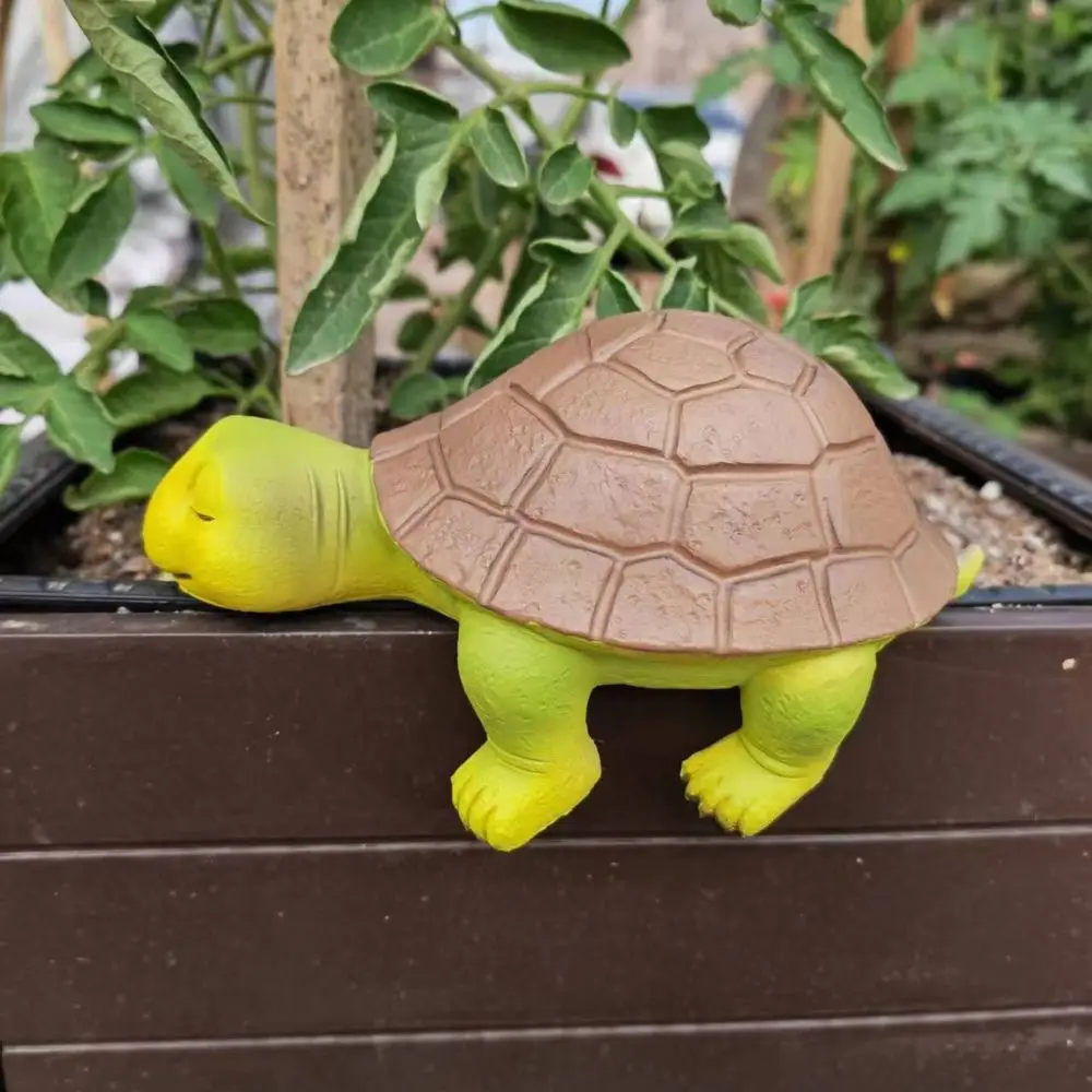 Garden Turtle Ornament Decoration, Garden Side Bench Decoration, Resin Craft Decoration Ornament