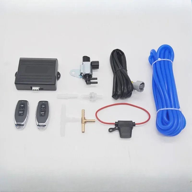 Variable Pneumatic Valve Control Box Connected To The Original Car Vacuum 12 Volts with Memory Remote Control Controller