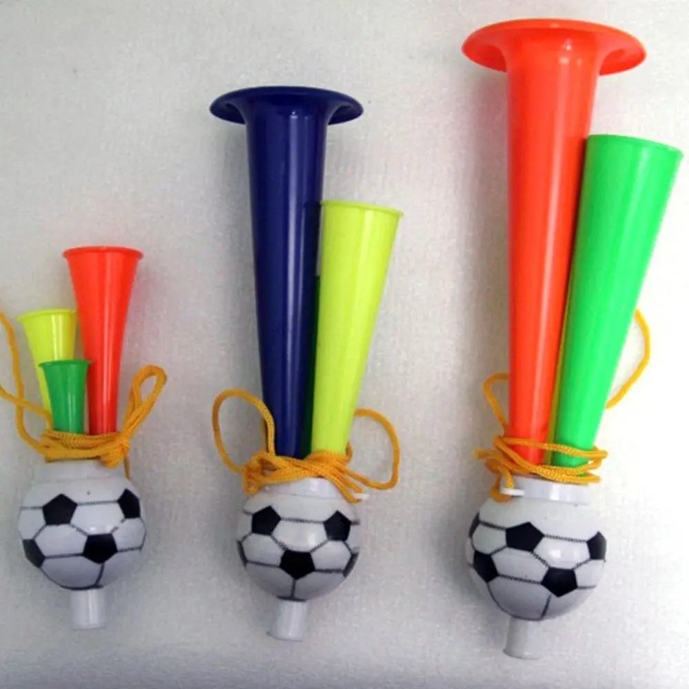 1PC Air Horns Soccer Fan Trumpet Emergency Whistle Sporting Events Plastic Fall Prevention Wear-resistant Football Noise Makers