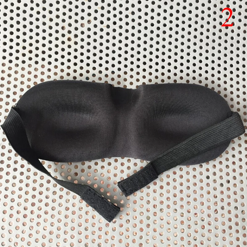 Travel 3D Sleeping Blindfold Eye Mask Sleep Soft Padded Shade Cover Rest Relax