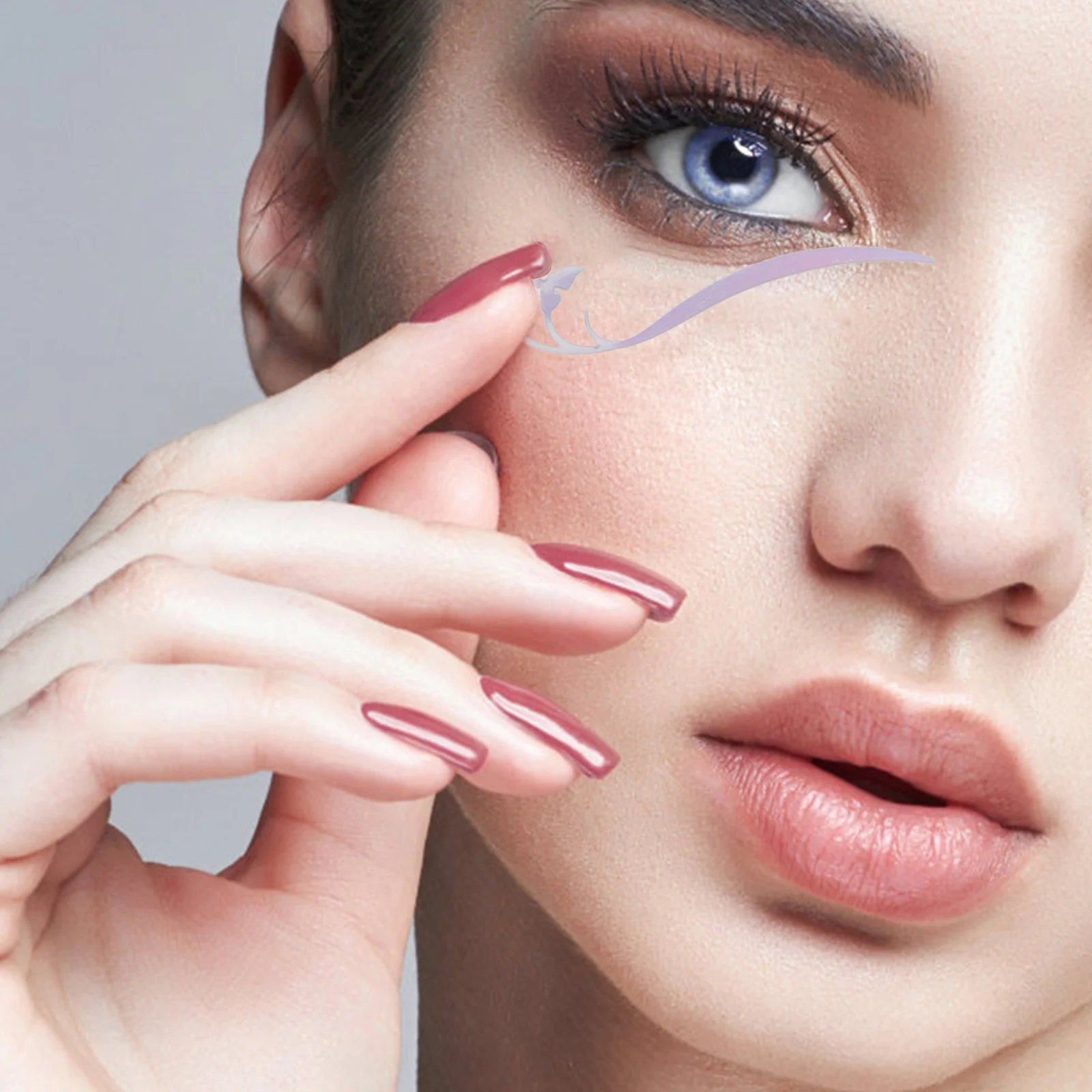 4 fogli adesivo olografico per doppia palpebra argento farfalla stella adesivo per trucco temporaneo decorazioni per occhi festival festa eyeliner