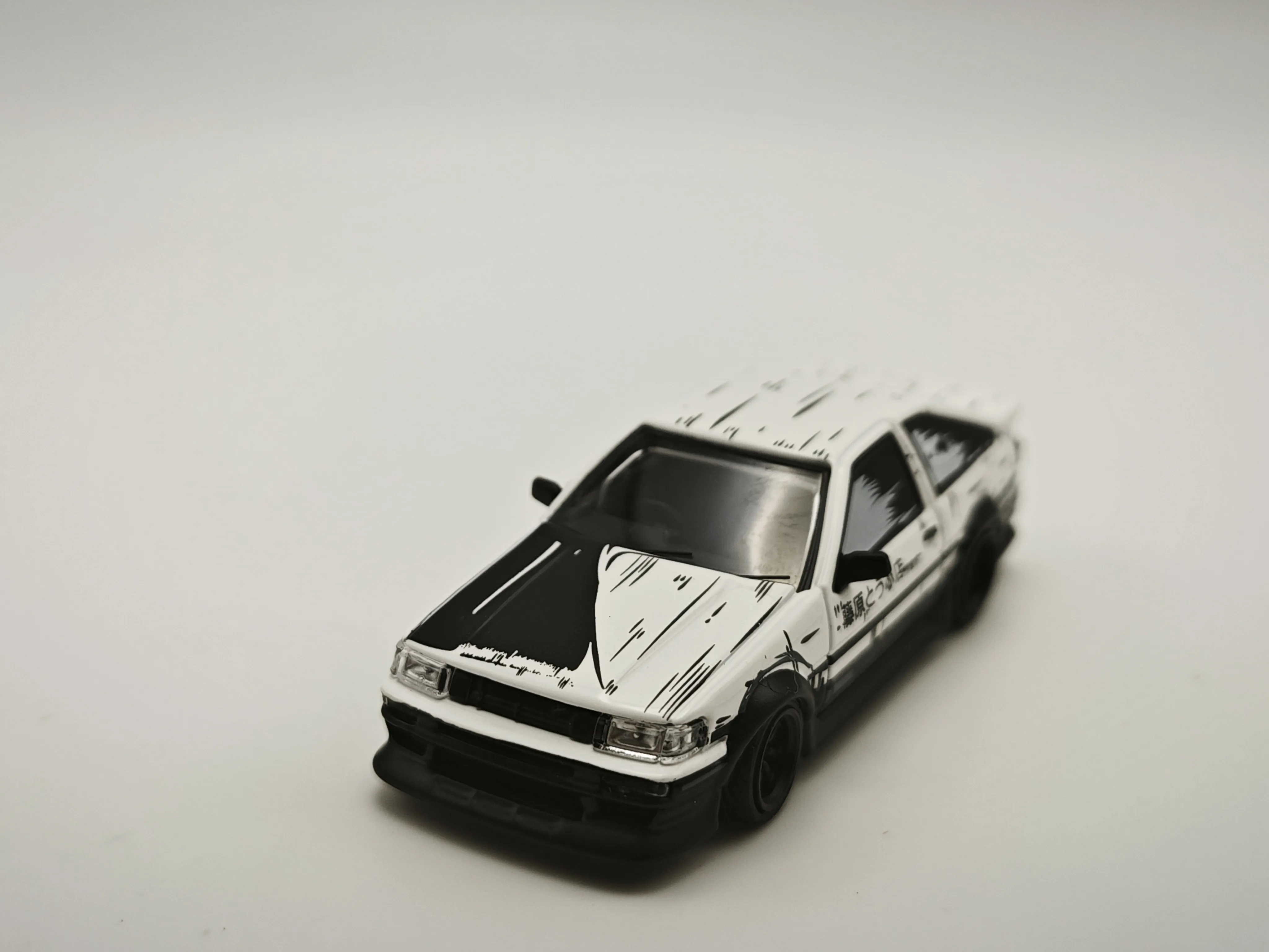 SW 1:64 도요타 와이드바디 AE86 합금 모델 자동차