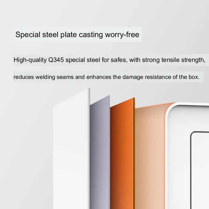 CRMCR Anno Fingerprint Caixa de Depósito Seguro 25Z Lntelligent Alarme Remoto Reconhecimento Rápido Tamanho Pequeno Pode Ser Colocado Em Qualquer Lugar