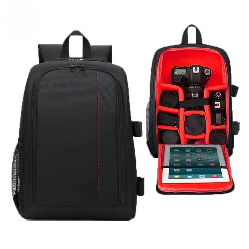 New Large Capacity Photography Camera Waterproof Shoulders Bag Video Tripod DSLR Backpack For Canon Nikon Sony Pentax