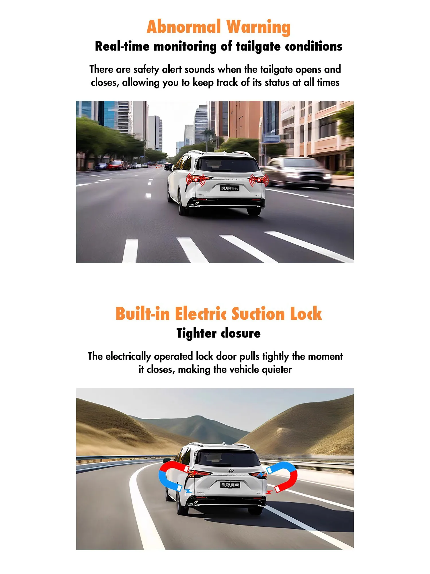 يصلح لسوبارو فورستر 2022 2023 2024 التحديثية قوة الباب الخلفي عدة تعديل الجذع نظام الباب الخلفي الكهربائي دعم القدم عن بعد #4