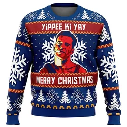 2024 New Christmas John McClane Die Hard Ugly Christmas Sweater