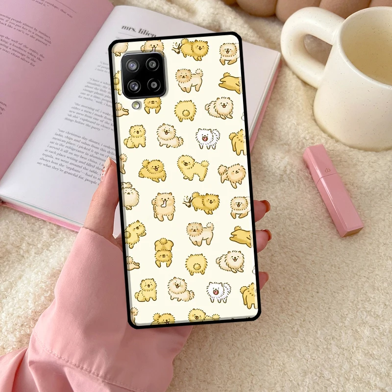 Pomeranian Dog Cover For Samsung Galaxy A54 A34 A14 A13 A52S A12 A22 A32 A52 A72 A71 A51 A33 A53 Case