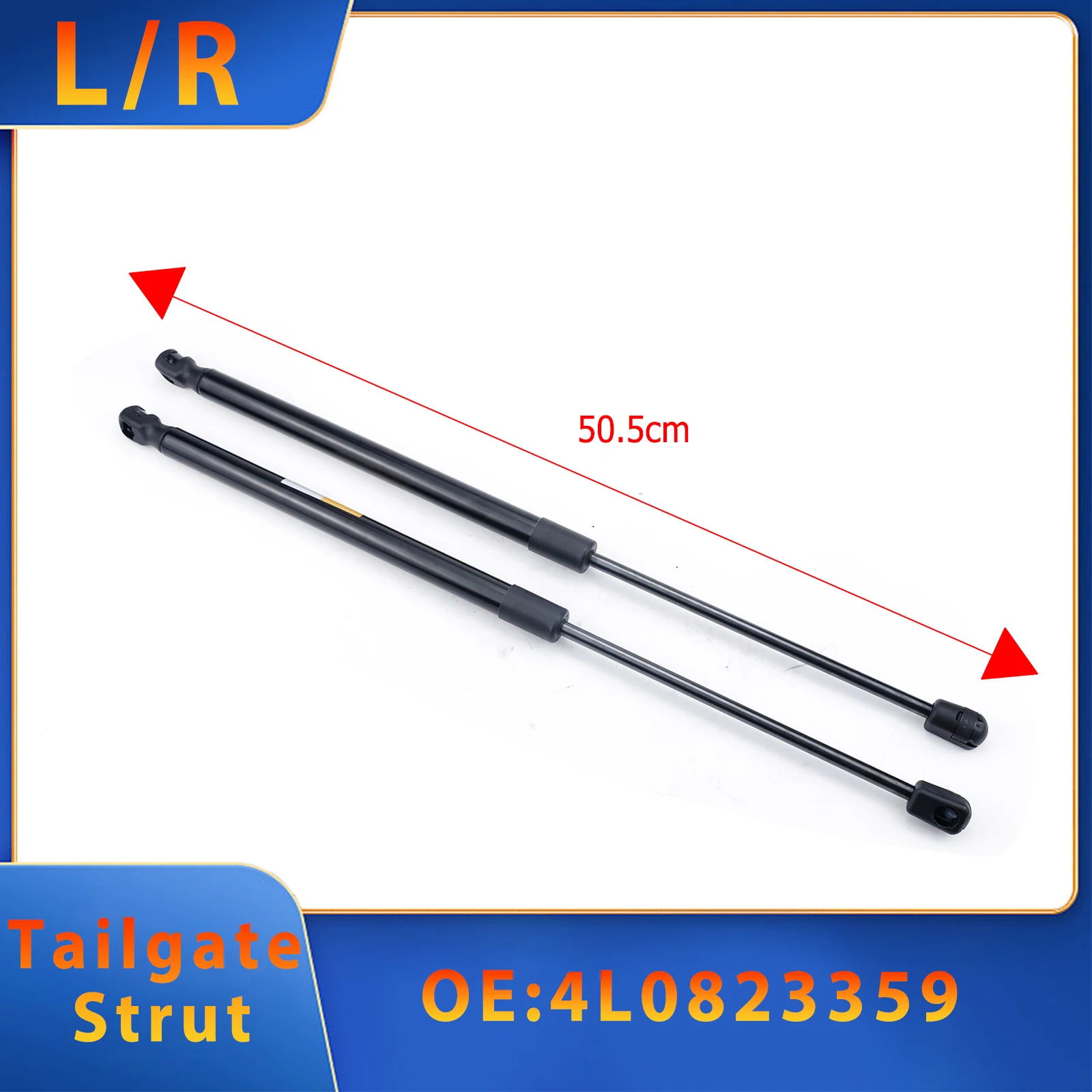 

2PCS Tailgate Gas Spring Strut For AUDI Q7 4L 2006-2016 3.0T 3.6L 4.2L 4.2T 6.0T 4L0823359 High-Quality Car Accessories