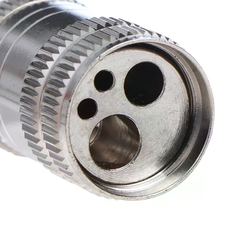 1PC Dental Turbine Handpiece Adapter 4 Holes 2 Holes Changer Connector For High Speed Handpiece Spare Parts Tool Tubing Hose
