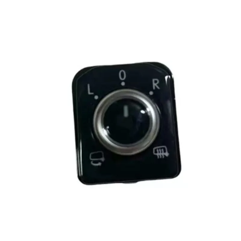 3CC 959 565 Rearview Mirror Switch Piano Black Finish Heated Folding Function Knob for Volkswagen TeramontX Viloran