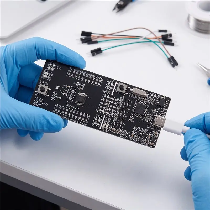 [NEW!A25P】 SDK-HC89S003A Single Chip Computer Burning, Development Board,Online Simulation Functionality