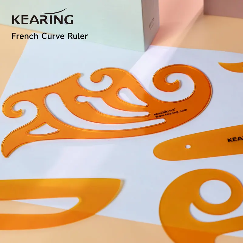 Kearing French Curve Ruler Multi Cloud Shape Drawing Tool Template for Art Comics Animation Design SEwing Fashion Design