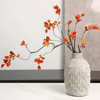 Creative Retro Autumn Leaf Plant Bouquet Long Handmade Artificial Maple Leaf Withered 59cm/90cm Fake Maple Leaf Branch Wedding