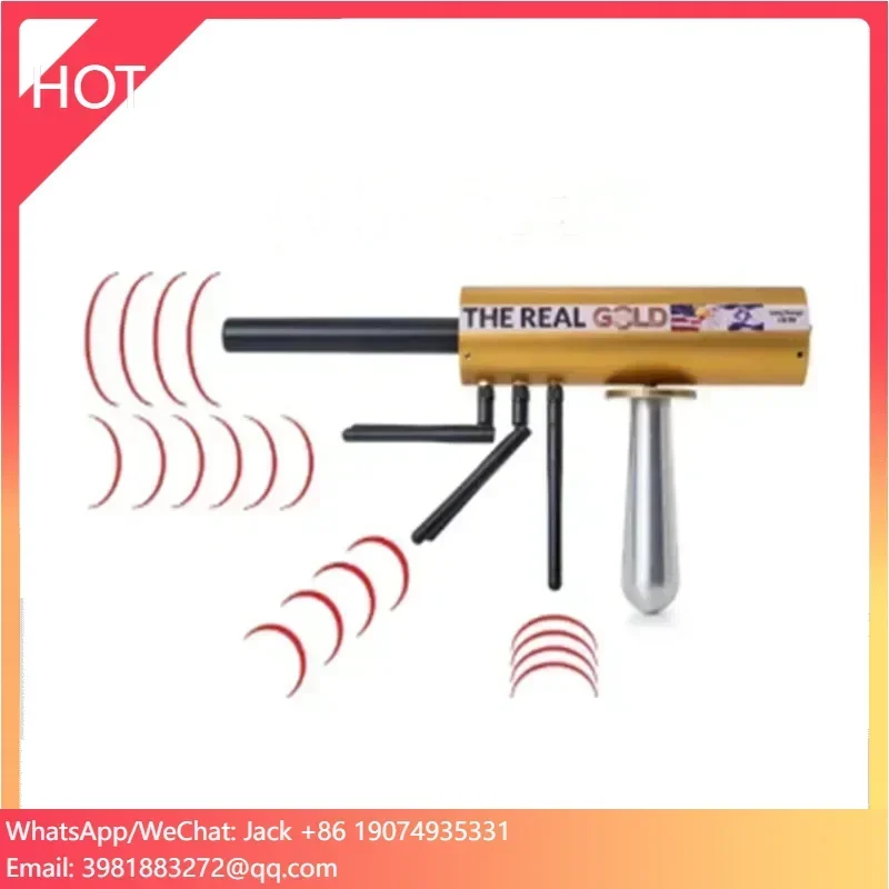 Professional Underground Metal Detector Real Gold AKS 6 Antennas Search Range 800M Detecting Depth 10M Long Range Metal Detector