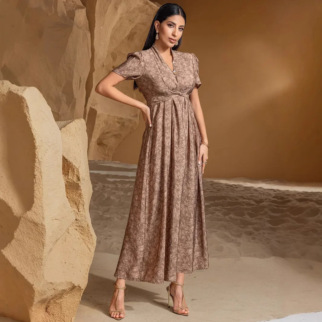 Mode femmes musulmanes Kimono Cardigan + robe ensembles dubaï Abaya turquie caftan Eid Ramadan Islam vêtements maroc tenues Caftan