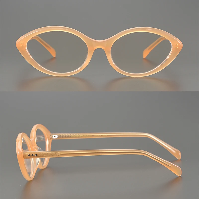 Montures de Lunettes promenales en Acétate Vintage de Style Desinger Japonais, Verres Personnalisés Faits à la Main, à la Mode