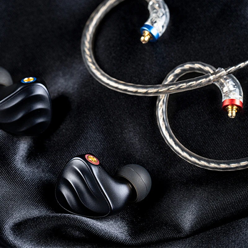 سماعات FiiO FH3 2BA + 1 سماعات أذن هجينة للسائق الديناميكي سلكية داخل الأذن سماعات HiFi تكنولوجيا تخفيف الضغط المتوازن #4