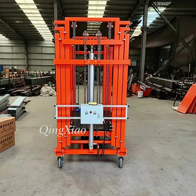 Portable Safety Foldable Hydraulic Electric Mobile Lifting Scaffold Platform Lifter Available In 2M 3M 6M 10M Heights Efficient