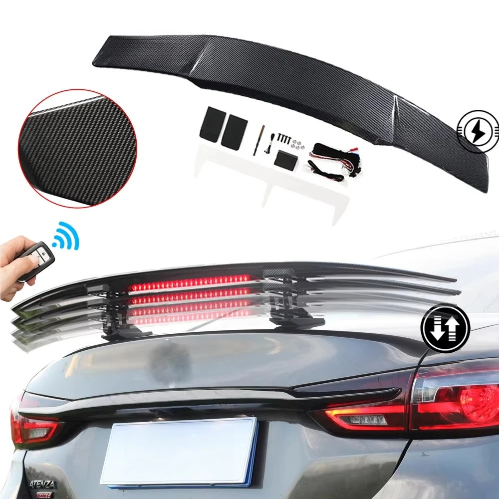 

2026 Latest ModelCar Modification GT Style Carbon Racing Tail Wing Spoiler Electric Car Wing Universal Electric Rear Car Spoiler