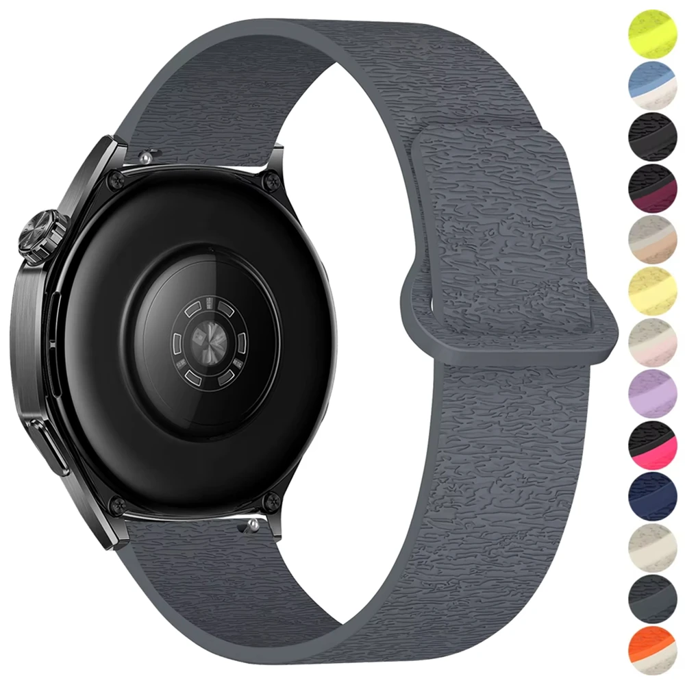 20mm 22mm Watch Strap For Huami Amazfit Balance 2 Band GTR 4 2 2E GTR3 Pro/GTS 4/3/2 mini/Bip 3 6 U S Silicone Magnetic Bracelet