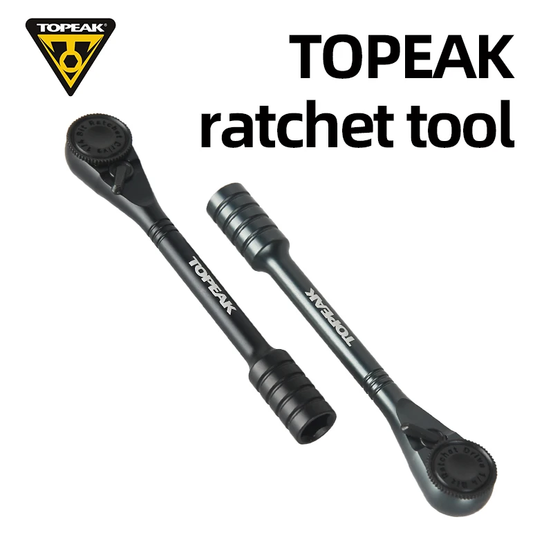 Topeak TT2629/TT2630 Ratchet Wrench Tool Bike Repair Tool Ultra-lightweight CNC Machined Aluminum Magnetic Bit Holder No Bit